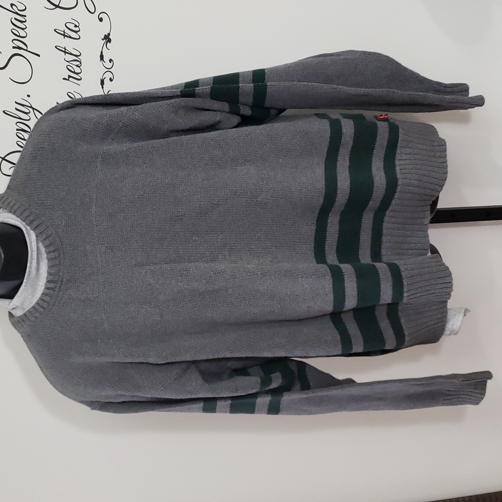 Levis Heavyweight Striped Sweater Sz XXL
